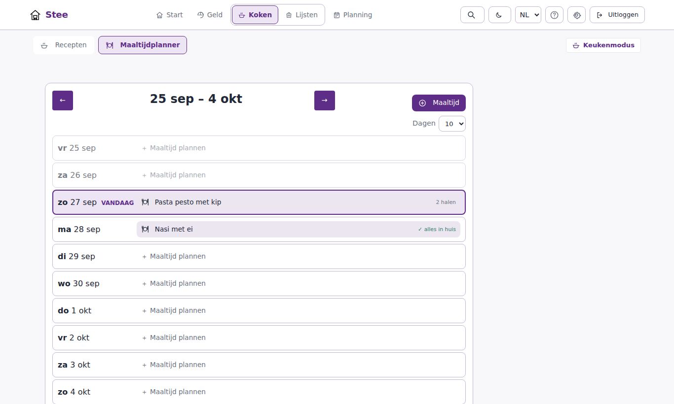 Maaltijdplanner