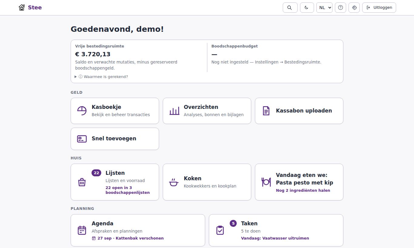 Startpagina van Stee